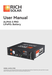 Rich Solar ALPHA 5 PRO User Manual