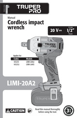 Truper PRO LIMI-20A2 Manual