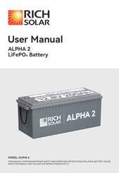 Rich Solar ALPHA 2 User Manual