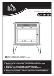 HOMCOM 820-414V80 Manual
