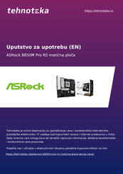 ASROCK B850M PRO RS User Manual