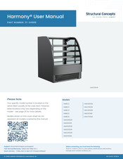 Structural Concepts Harmony HMG6353R User Manual