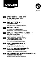 Kayoba 029587 Operating Instructions Manual