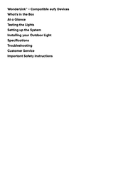 EUFY E22 Quick Start Manual