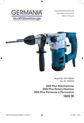 Germania GPT-PD002 Operating Instructions Manual