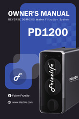 Frizzlife PD1200 Owner's Manual