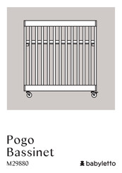 Babyletto Pogo Bassinet M29880 Manual