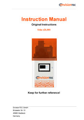 Envisiontec Vida UHD cDLM Instruction Manual