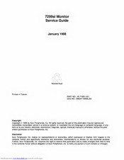 Acer 7299sl Service Manual