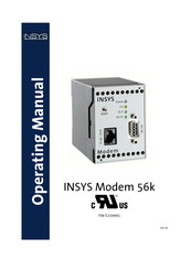 INSYS 336 Operating Manual