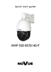 Novus NVIP-5SD-8570/40/F Quick Start Manual