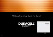 Duracell Dura-i Setup Manual