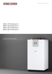 STIEBEL ELTRON WPE-I 31 Premium H Manual