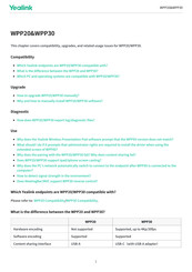Yealink WPP20 Setup Manual