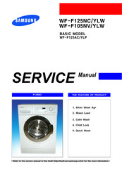 Samsung WF-F105NV/YLW Service Manual
