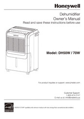 Honeywell DH50W Owner's Manual