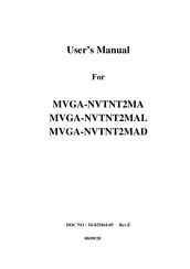 PROLiNK Pixelview MVGA-NVTNT2MA User Manual