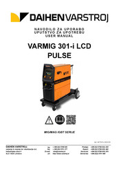 Daihen varstroj VARMIG 301-i LCD PULSE User Manual