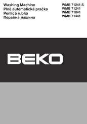 Beko WMB 71441 Manual