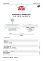 WUNDER BABY02 User Manual
