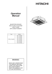 Hitachi RCI-1.0FSNK Operation Manual