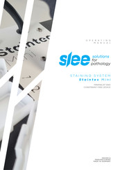 Slee Staintec Mini Operating Manual