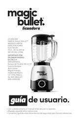 Magic Bullet MBF04 User Manual