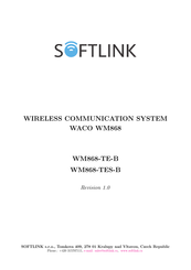 SOFTLINK WM868-TES-B Manual