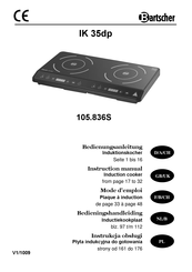 Bartscher IK 35dp Instruction Manual