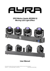 Ayra ERO Motion Heads 4RGBW-32 User Manual