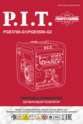 P.I.T. PROFESSIONAL PGE5500-G2 Operation Manual