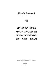 PROLiNK Pixelview MVGA-NVG256A User Manual