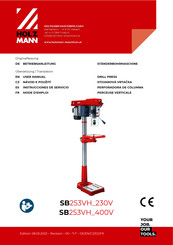HOLZMANN MASCHINEN SB253VH 400V User Manual