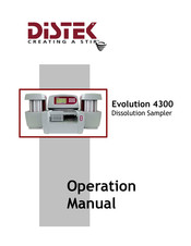 Distek Evolution 4300 Operation Manual