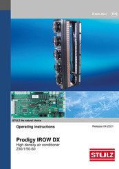 Stulz Prodigy IROW DX Operating Instructions Manual