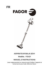 Fagor FGV21 Instruction Manual