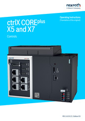 Bosch rexroth ctrlX COREplus X7 Operating Instructions Manual