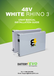 BatteryEVO FWRHN-481550-G1 User Manual & Installation Manual