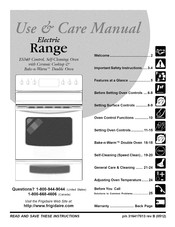 Frigidaire FEFLM605DCD Use & Care Manual
