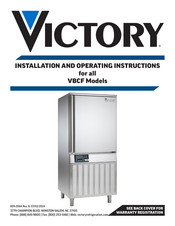 Victory VBCF20-175P-2P Installation And Operating Instructions Manual