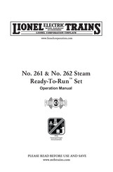 Lionel Electric Trains 269E Distant Control Freight Set w/Proto-Sound 3.0 Operation Manual