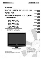 Toshiba 19LV506 Owner's Manual