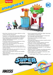 Fisher-Price imaginext DC SUPER FRIENDS HMX55 Manual