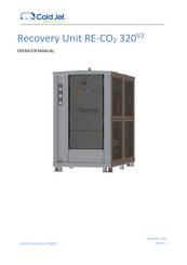 Cold Jet RE-CO2 320V2 Operator's Manual