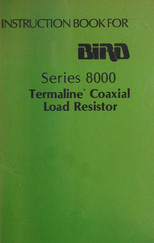BIRD Termaline 8000 Series Instruction Book