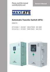 ATS ATS-W-80A-1 Owner's Manual