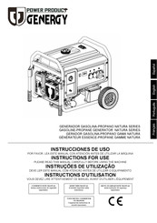 GENERGY NATURA Series Instructions For Use Manual