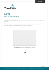 Towelrads METZ Manual