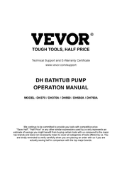 VEVOR DH750A Manual