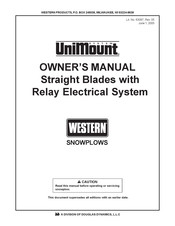 Douglas Dynamics WESTERN UniMount Owner's Manual